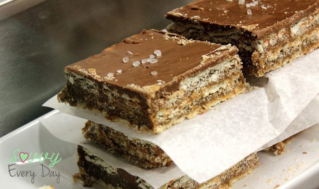 Liberty Market is known for these tasty Salt River Bars.