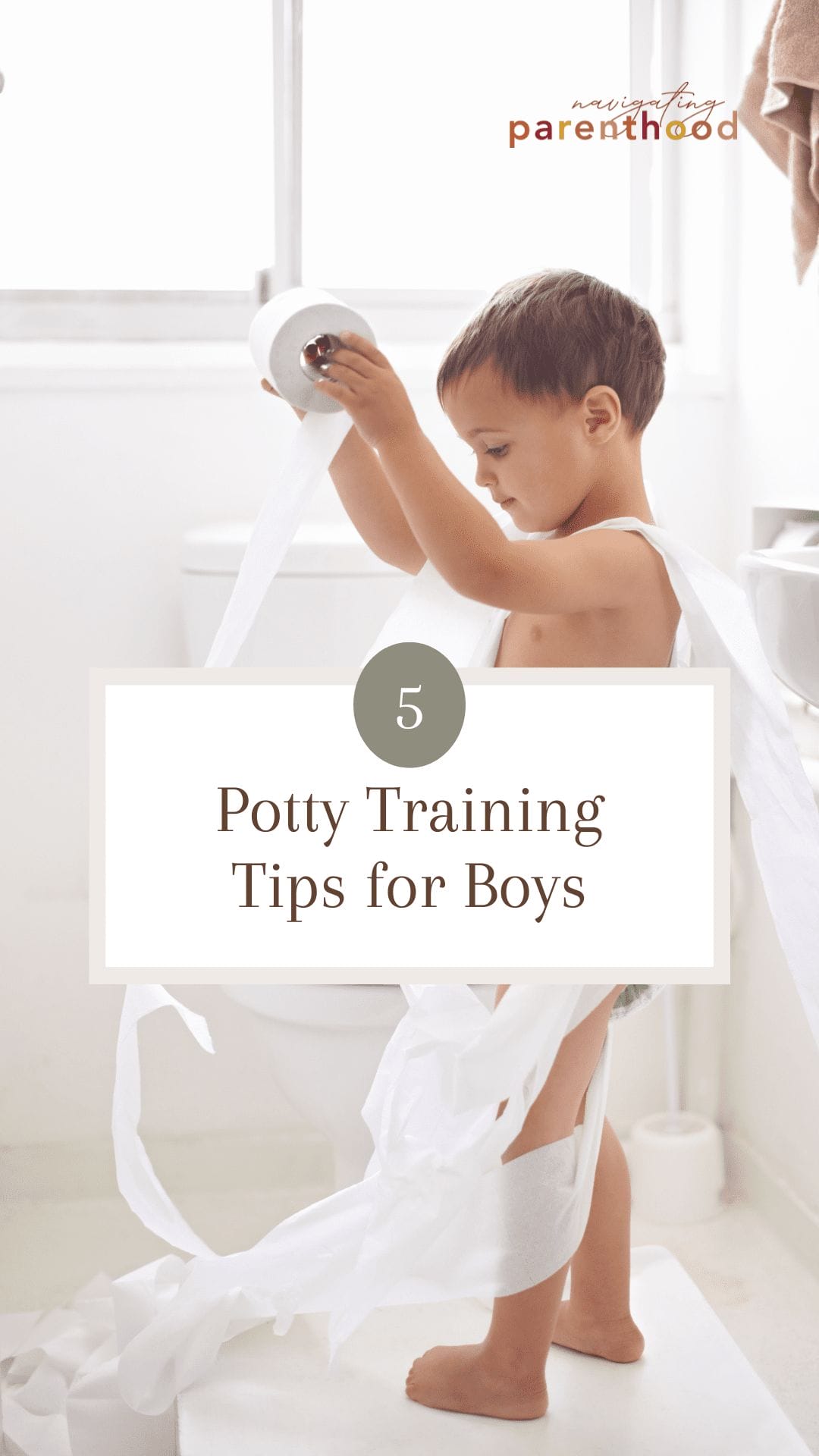 how to potty train boys