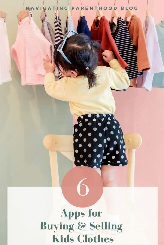 Remember when garage sales were the only way to get money for great outgrown items? Check out these great free apps for selling kids' clothes!
