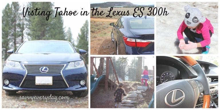 Visiting Tahoe in the 2015 Lexus ES 300h