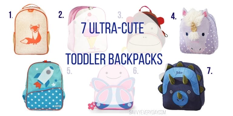 7 Ultra-Cute Toddler Backpacks