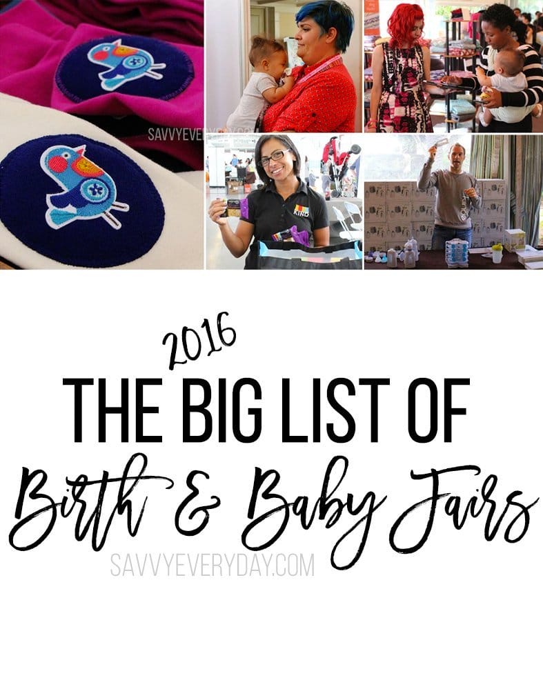 big list of 2016 baby fairs