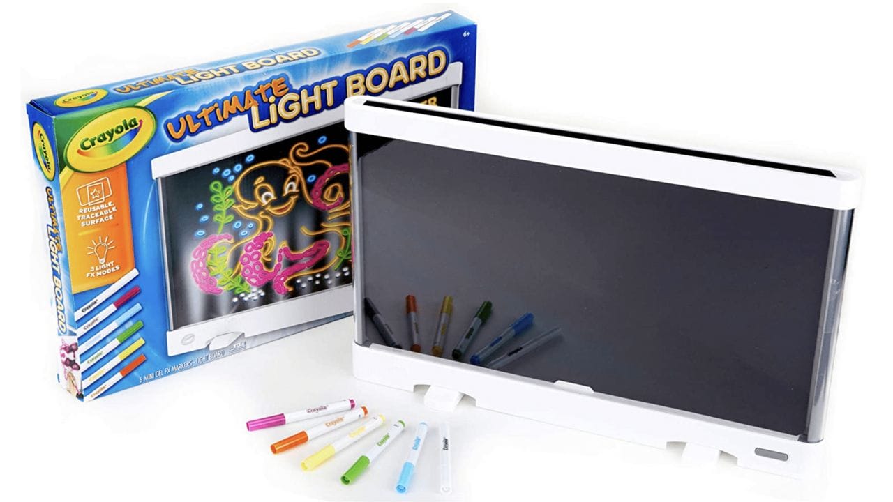 crayola light board kid gift idea
