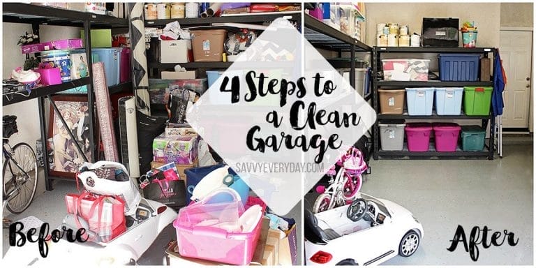 4 Steps to a Clean and Organized Garage