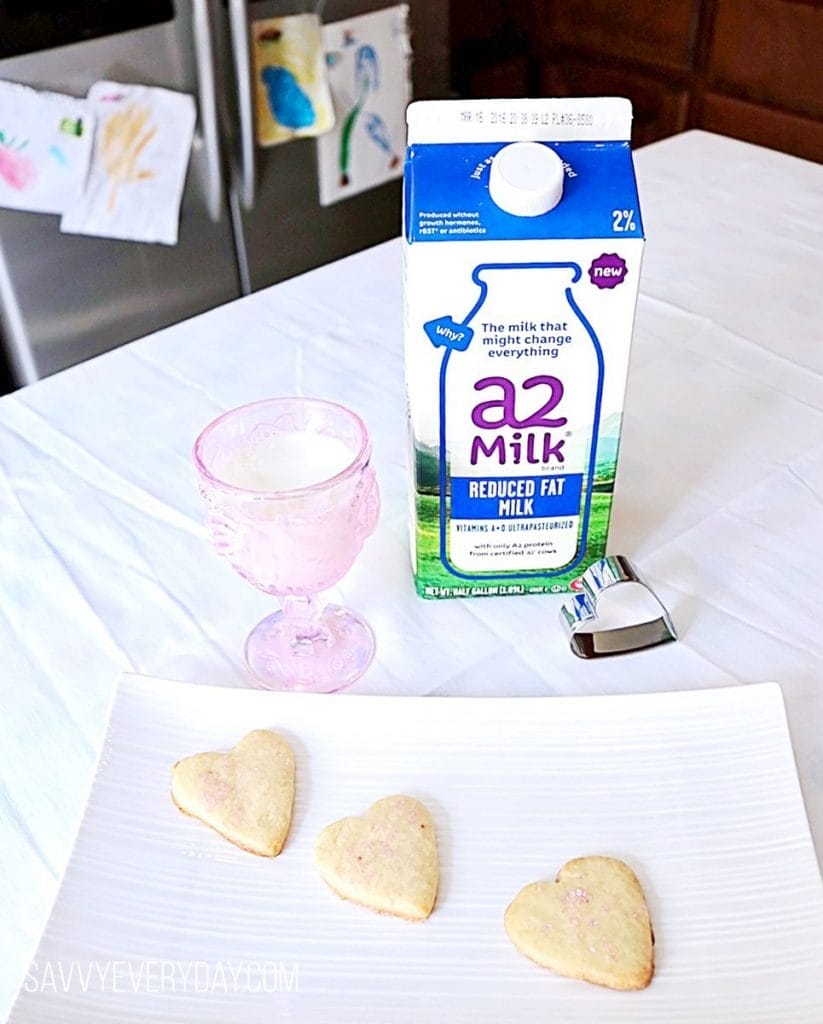 a2 heart cookies