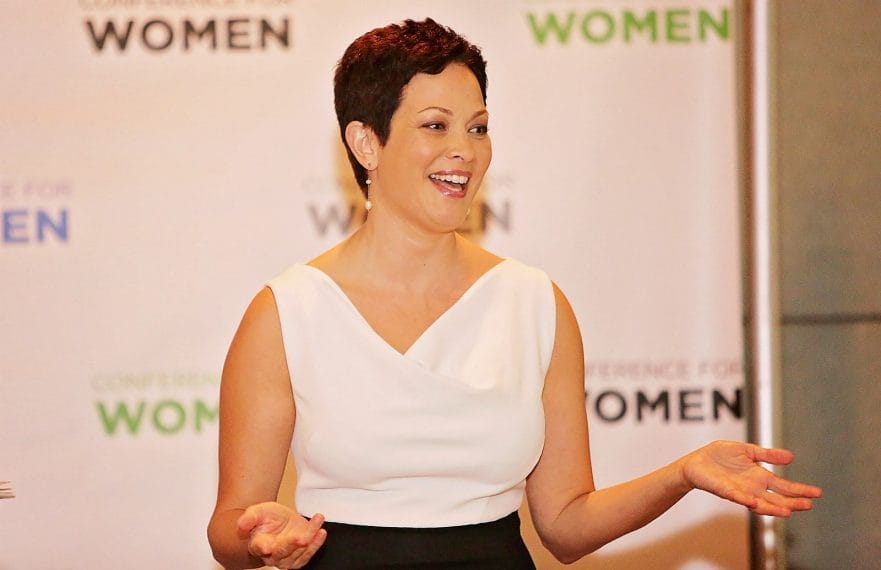 TV personality Ellie Krieger speaks at LeadOn:Watermark's Silicon Valley Conference For Women. Courtesy of Watermark Conference For Women