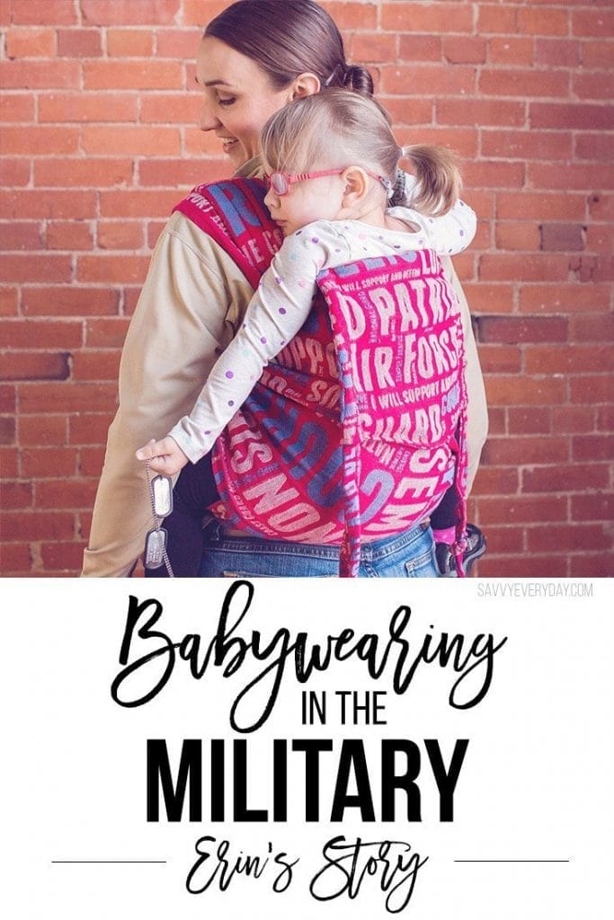 babywearing in the military
