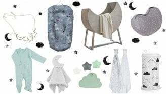 Star Moon and Cloud Baby Registry Image Roundup