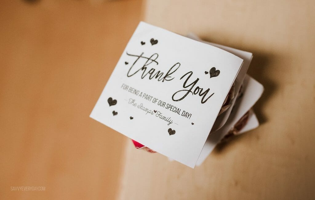 birth plan thank you notes