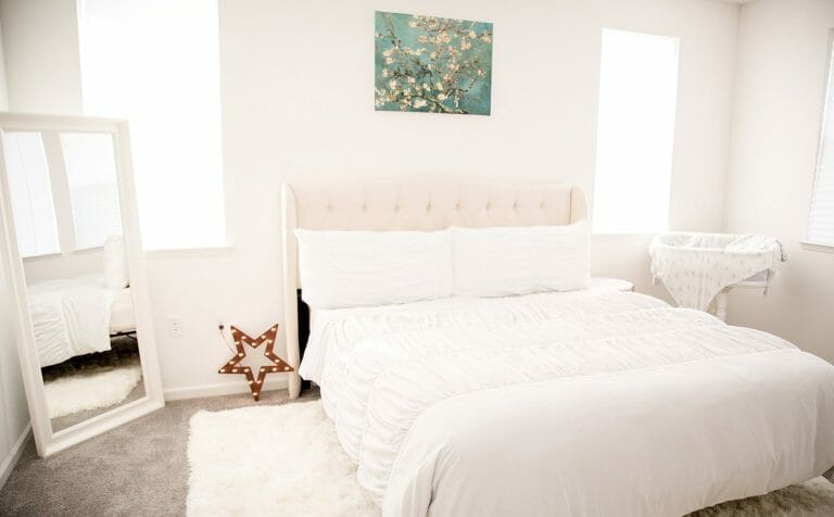 Bright and Simple Master Bedroom