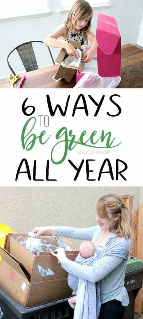 6 Ways to Be Green All Year