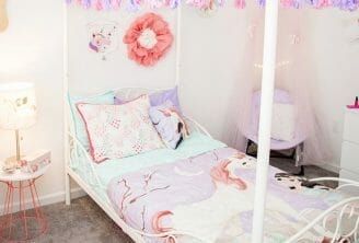 Whimsical Unicorn Bedroom Inspired by Mouse + Magpie