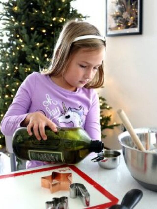 pouring avocado oil