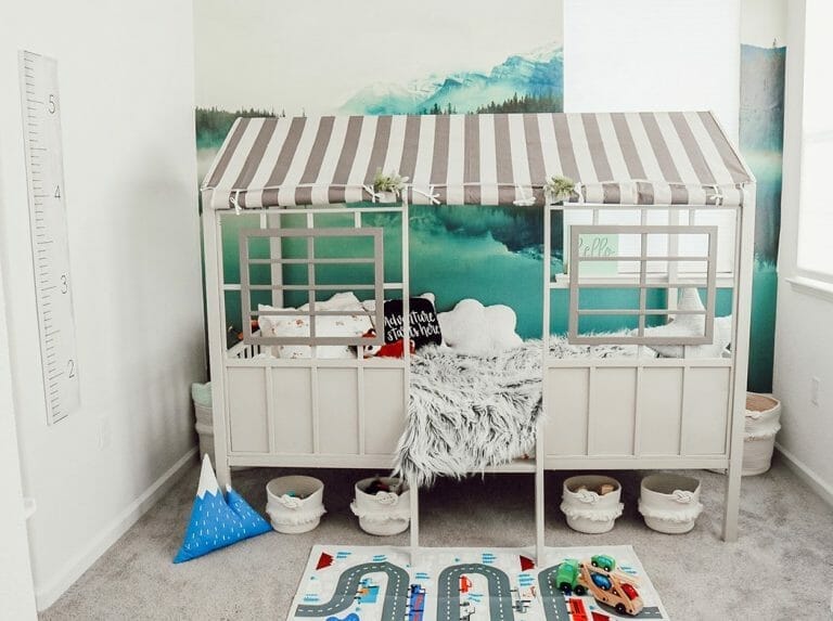 Mountain Adventure Styled Toddler Bedroom
