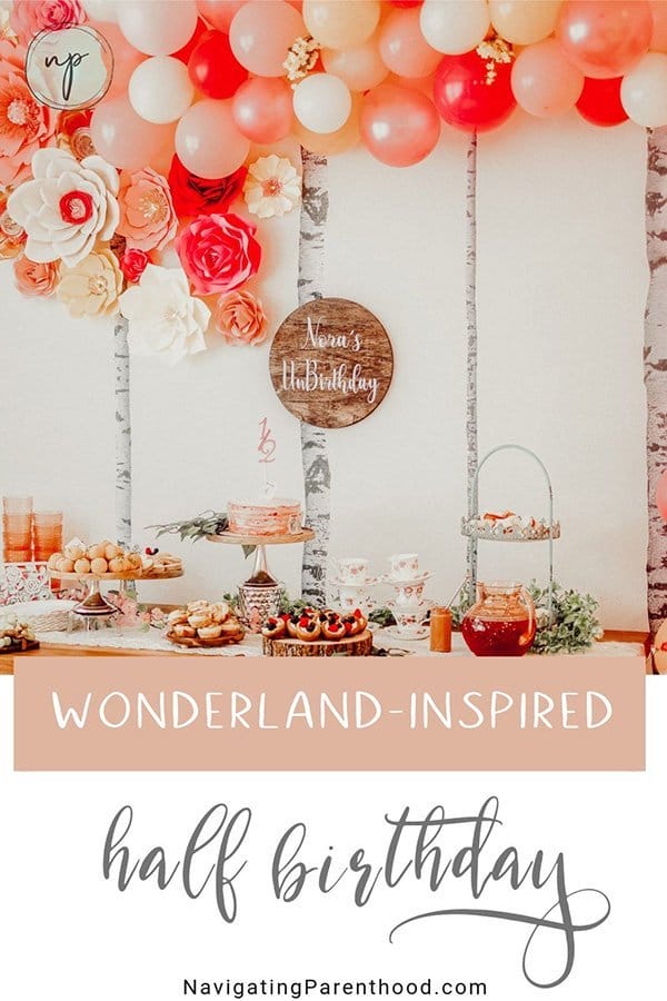 Wonderland-Inspired Half Birthday