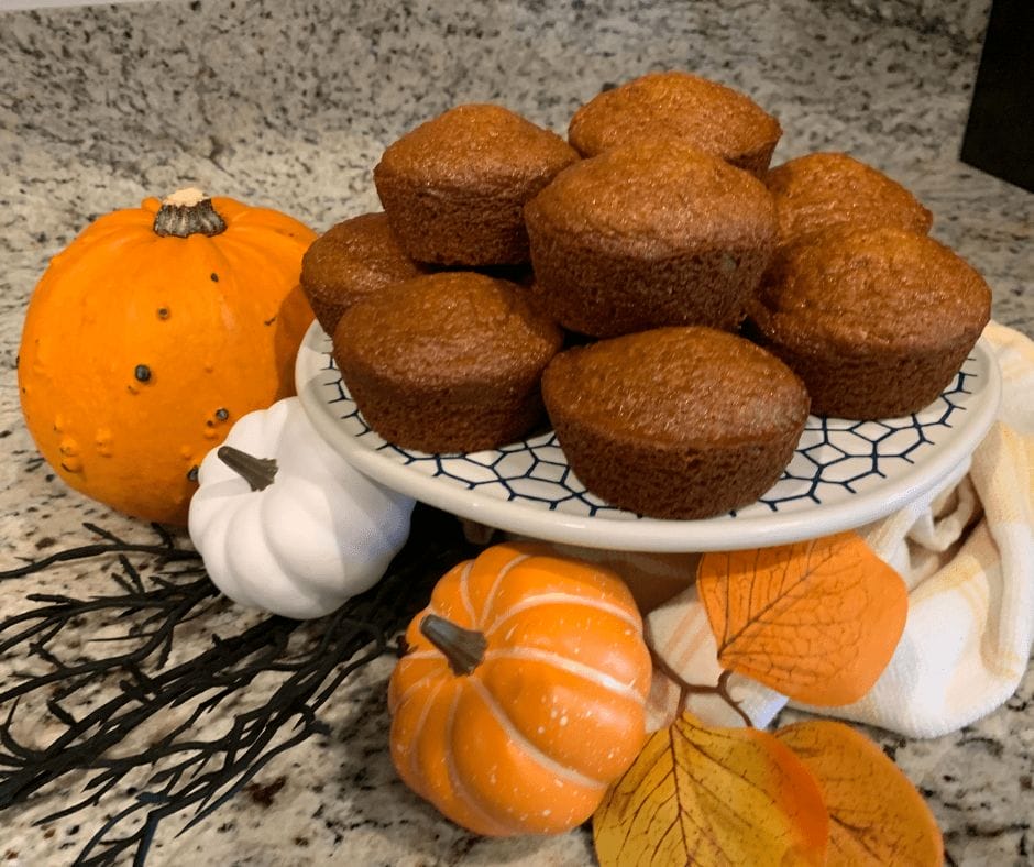 pumpkin maple cupcakes without frosting