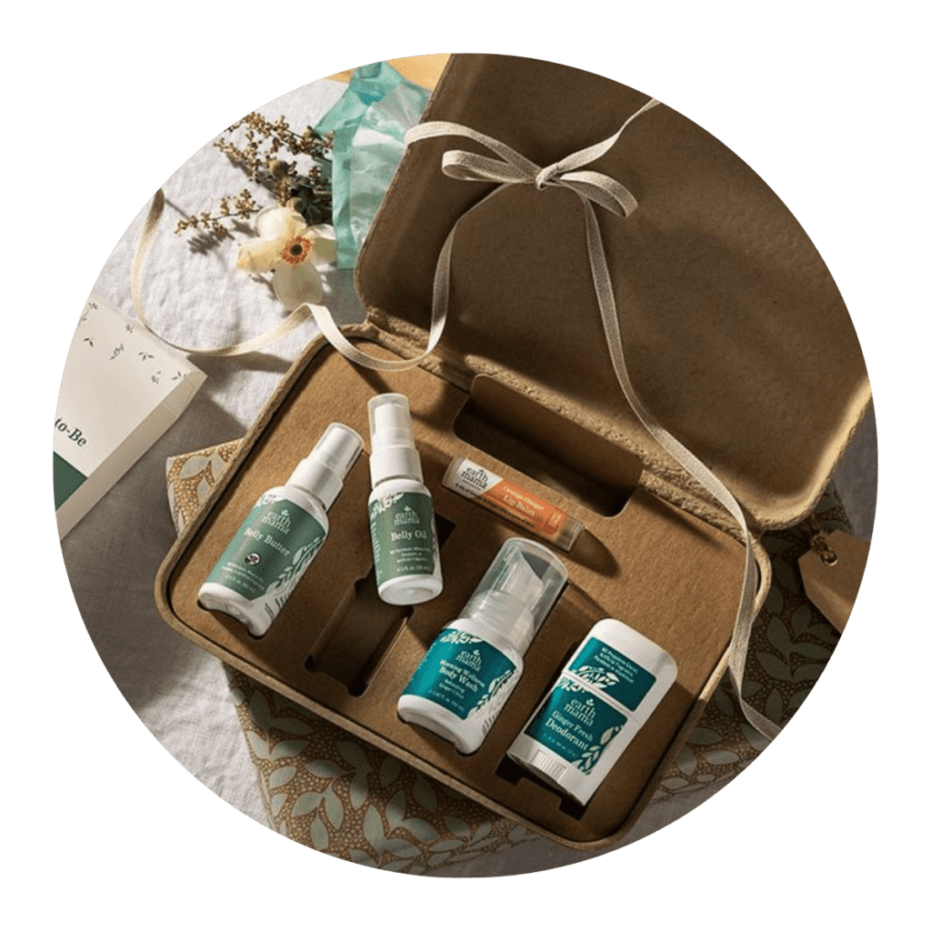 Earth Mama baby registry gift set