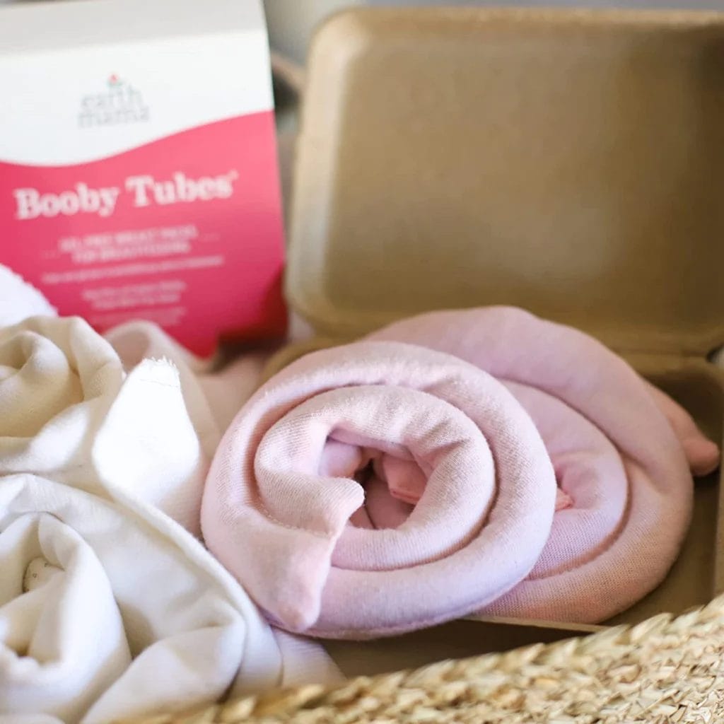 Earth Mama's booby tubes for breastfeeding relief