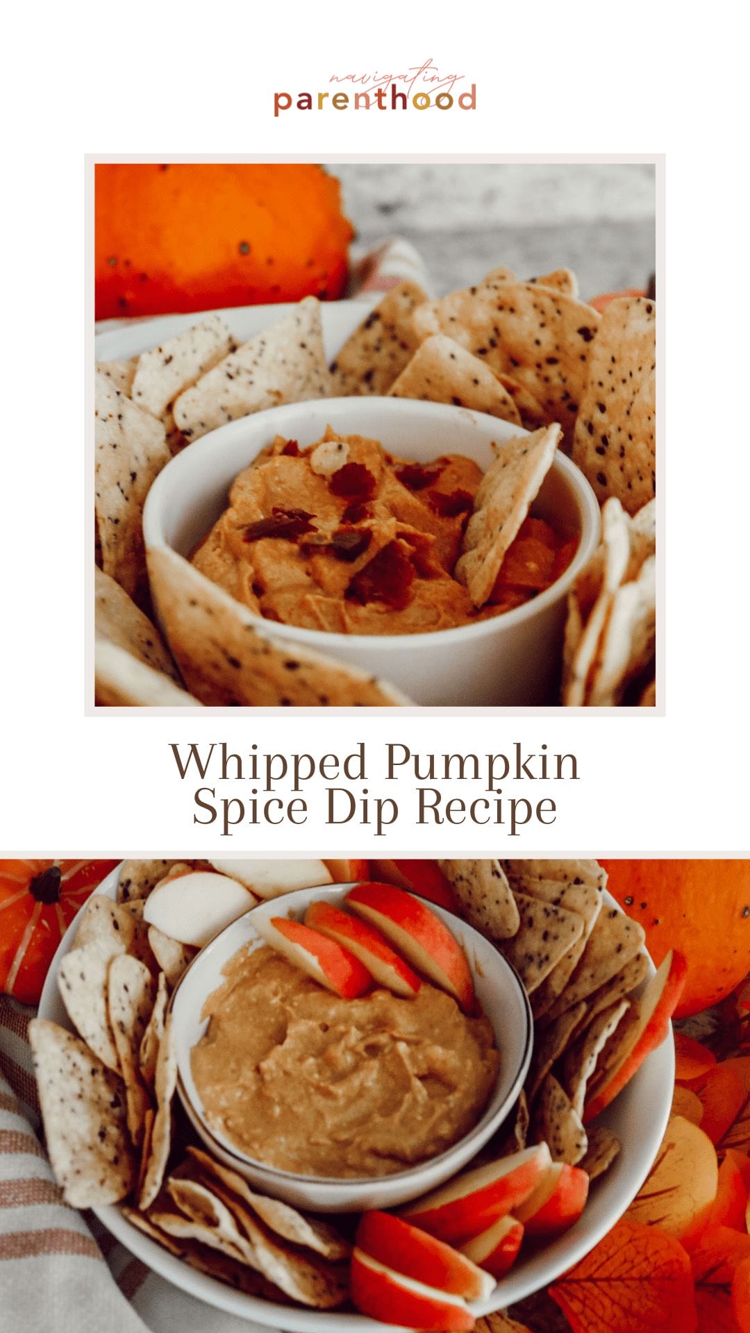 whipped pumpkin dessert recipe pin