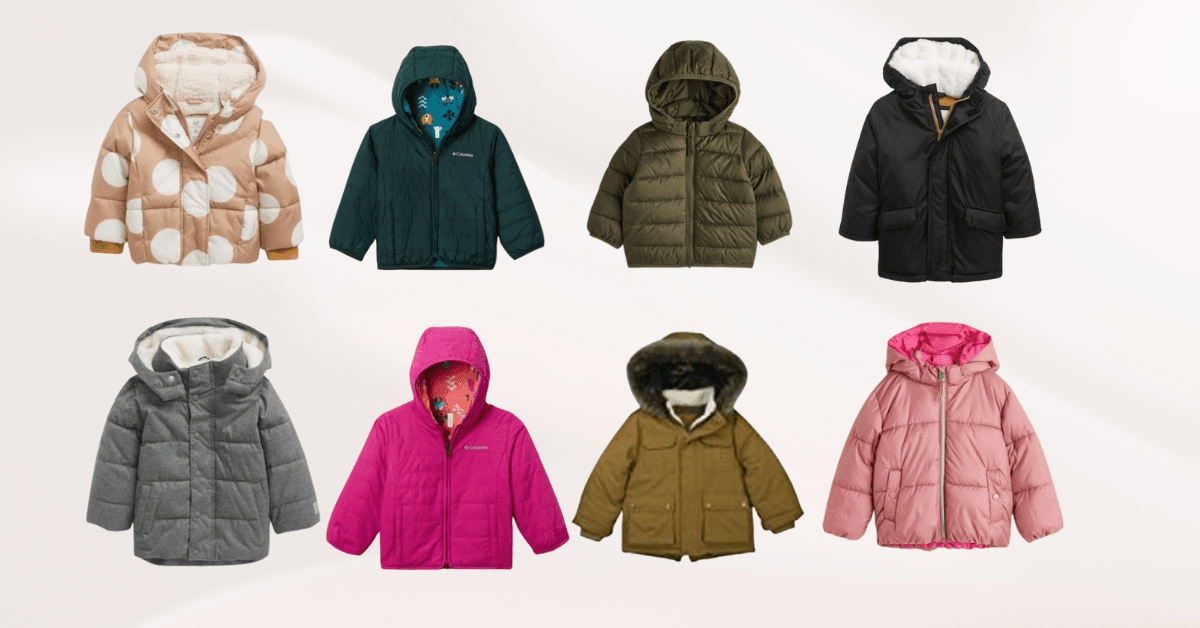 warm jackets for toddlers