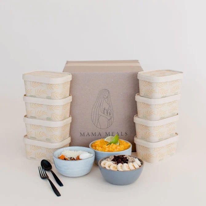 Mama Meals postpartum delivery set