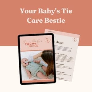 Your Baby's Tie Care Bestie PDF mockup IG